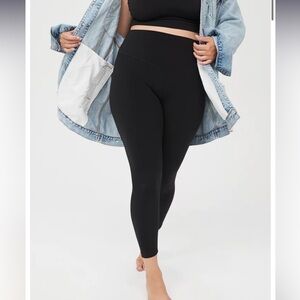 OFFLINE By Aerie Real Me High Waisted 7/8 Legging, Small, Black